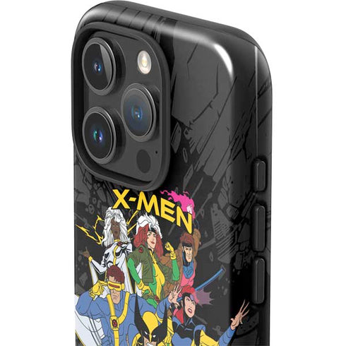 Marvel X-Men Group iPhone 16 Pro Max Impact Case